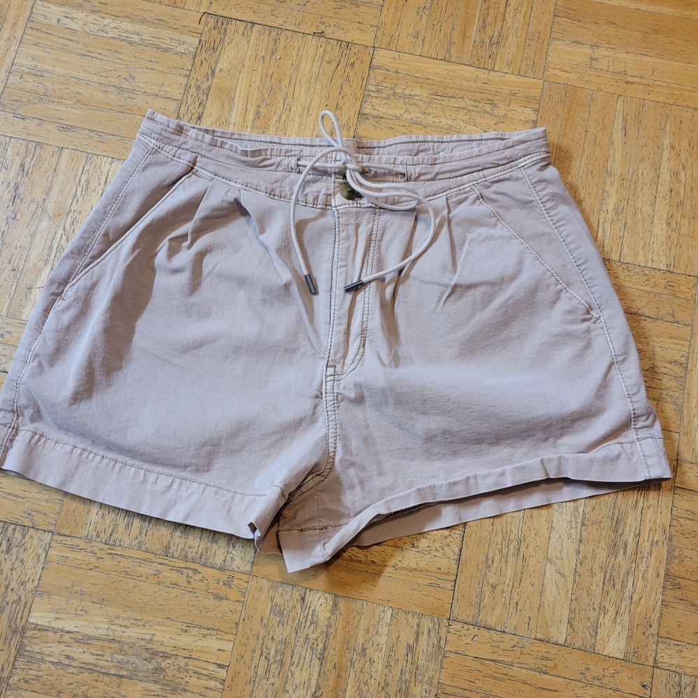American Eagle Tan Casual Drawstring Shorts Sz4